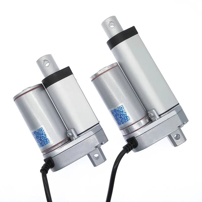 電気モーター DC 12V リニアアクチュエーター 100 ミリメートル 50 ミリメートル 30 ミリメートルストローク 24V ウィンドウオープナー 100N300N500N700N1000N1200N1500N