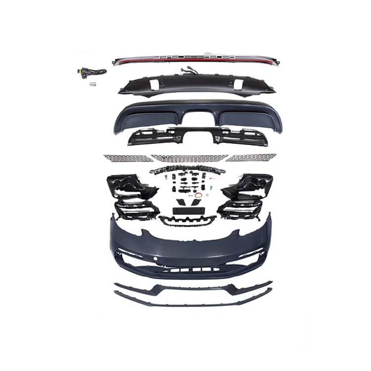 

Damei Auto Parts 2016-2023 Cayman 718/GTS Boxster Upgrade GTS SD Style Body Kit Rear TailLights Grille And Front Bumper For Pors