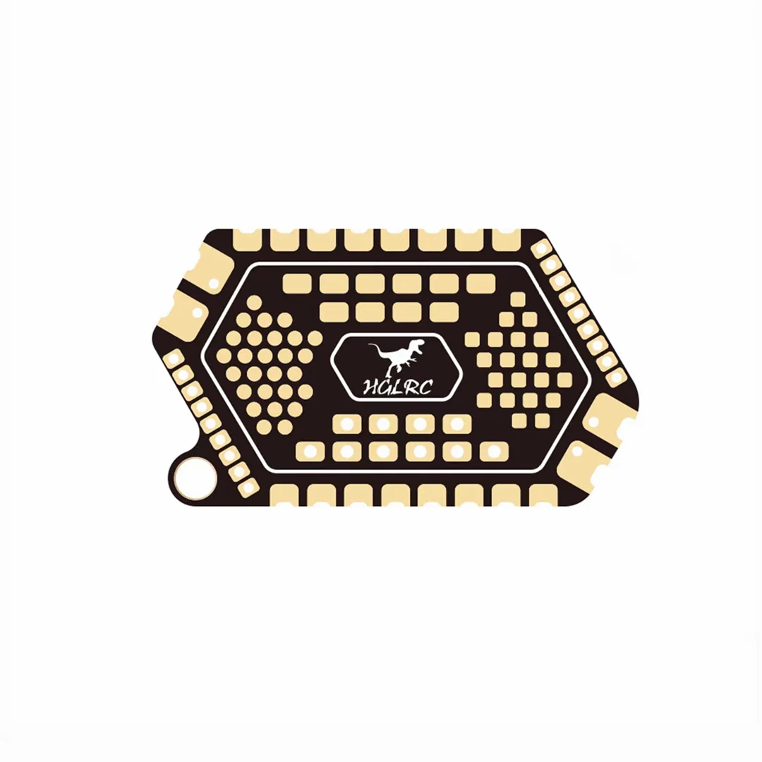HGLRC Bone Dragon Welding Practice Board Double sided Multi pad Beginner Training PCB Welding Board Soldering Practice Board