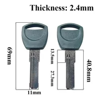 Llave en blanco para AVERS Lock Smith, clon de puerta de casa de plástico de cobre, bricolaje duplicado, 100mm, 5/10/50/40,8 piezas, Hi-Rel