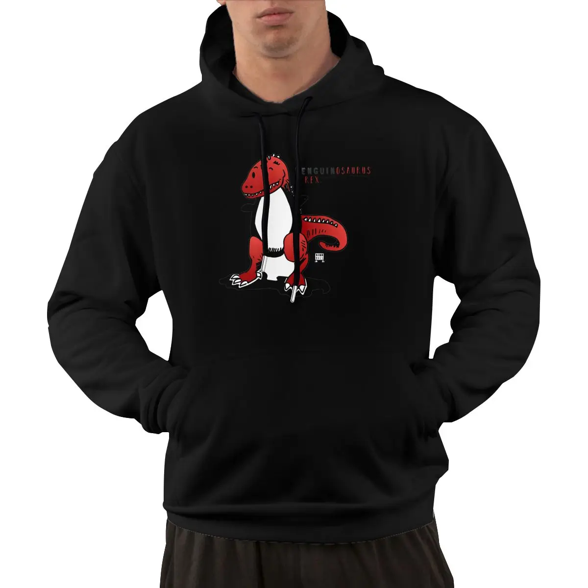 2024 Best Selling PENGUINOSAURUSED Classic Men's Hoodie Medium thickness soft fabric Men's hoodie