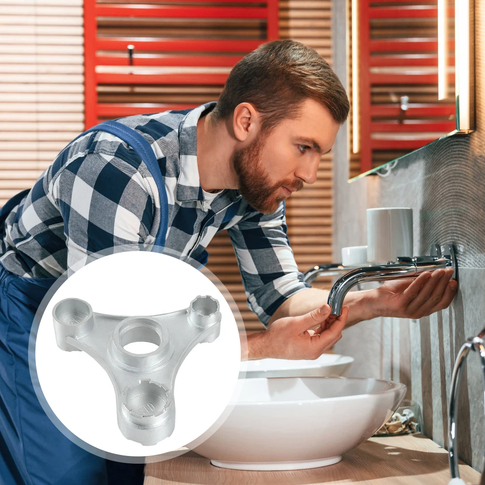 Narzędzie do wyjmowania perlatora kranowego Przenośny klucz do kranu Klucz do perlatora do ukrytych perlatorów gwintowanych