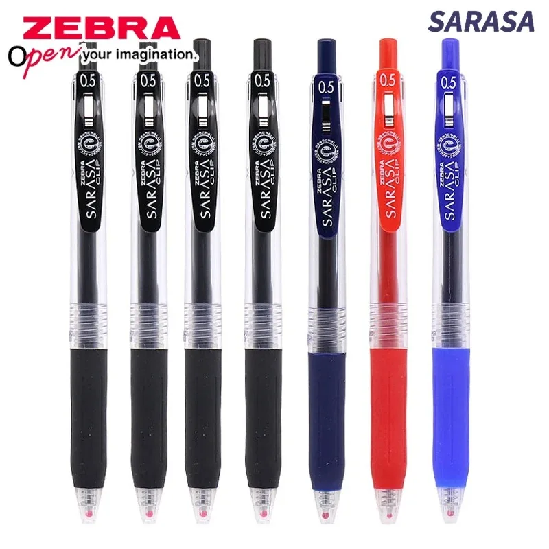 

Японская гелевая ручка ZEBRA SARASA JJ15, 0,5 мм, высокая емкость, быстросохнущая ручка для письма Kawaii, школьные канцелярские принадлежности, офисные аксессуары