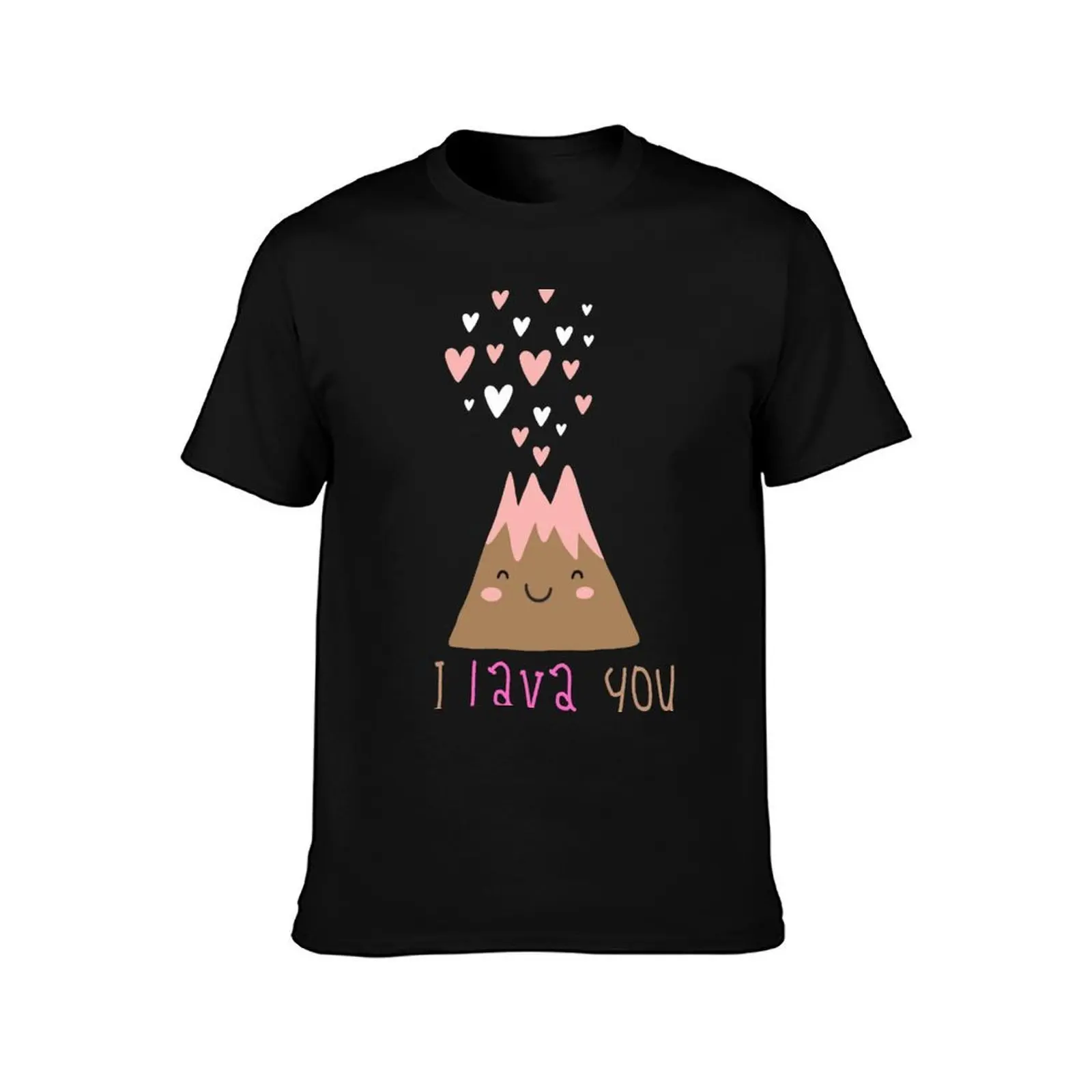 Valentine's Day I Lava You - Cute Heart Volcano Design Gift Idea For Valentine's Day T-Shirt