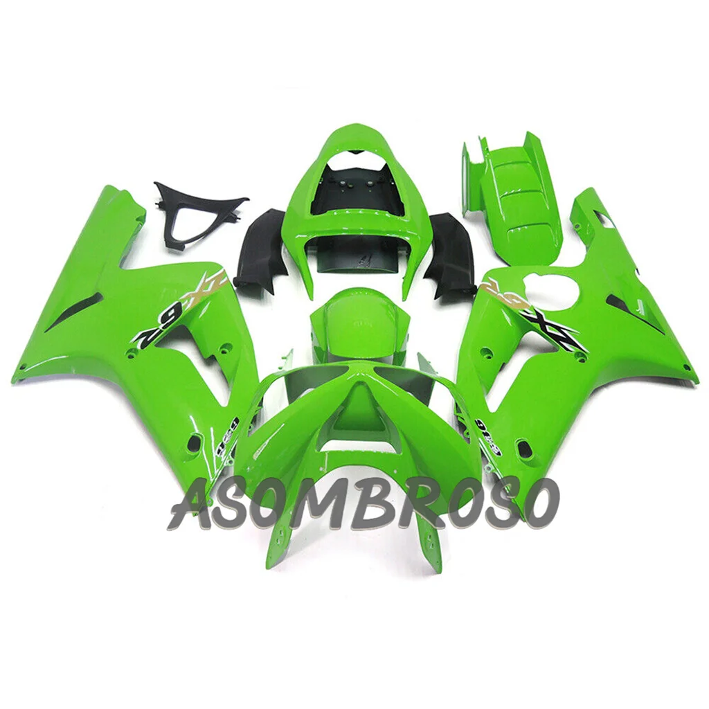 ZX6R 2003 2004 Prime Motorcycle Fairings Kit for Kawasaki  Ninja 03 04 ZX-6R ABS Body Repair Aftermarket Parts Free Custom