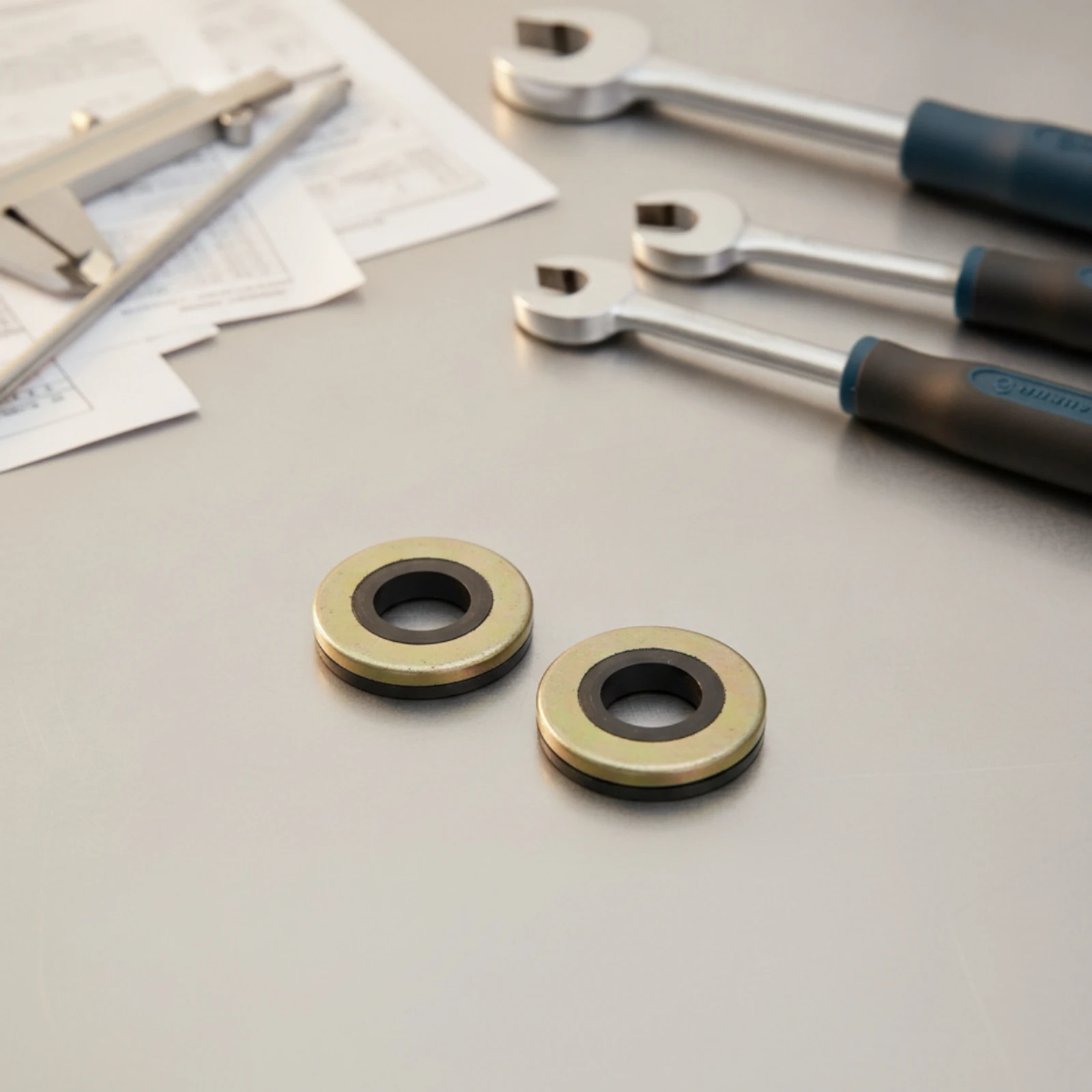 2 Pieces Gearcase Oil Seal Replacement Marine Oil Seal Snug Fit Exact for Mechanics, Outboard Repair