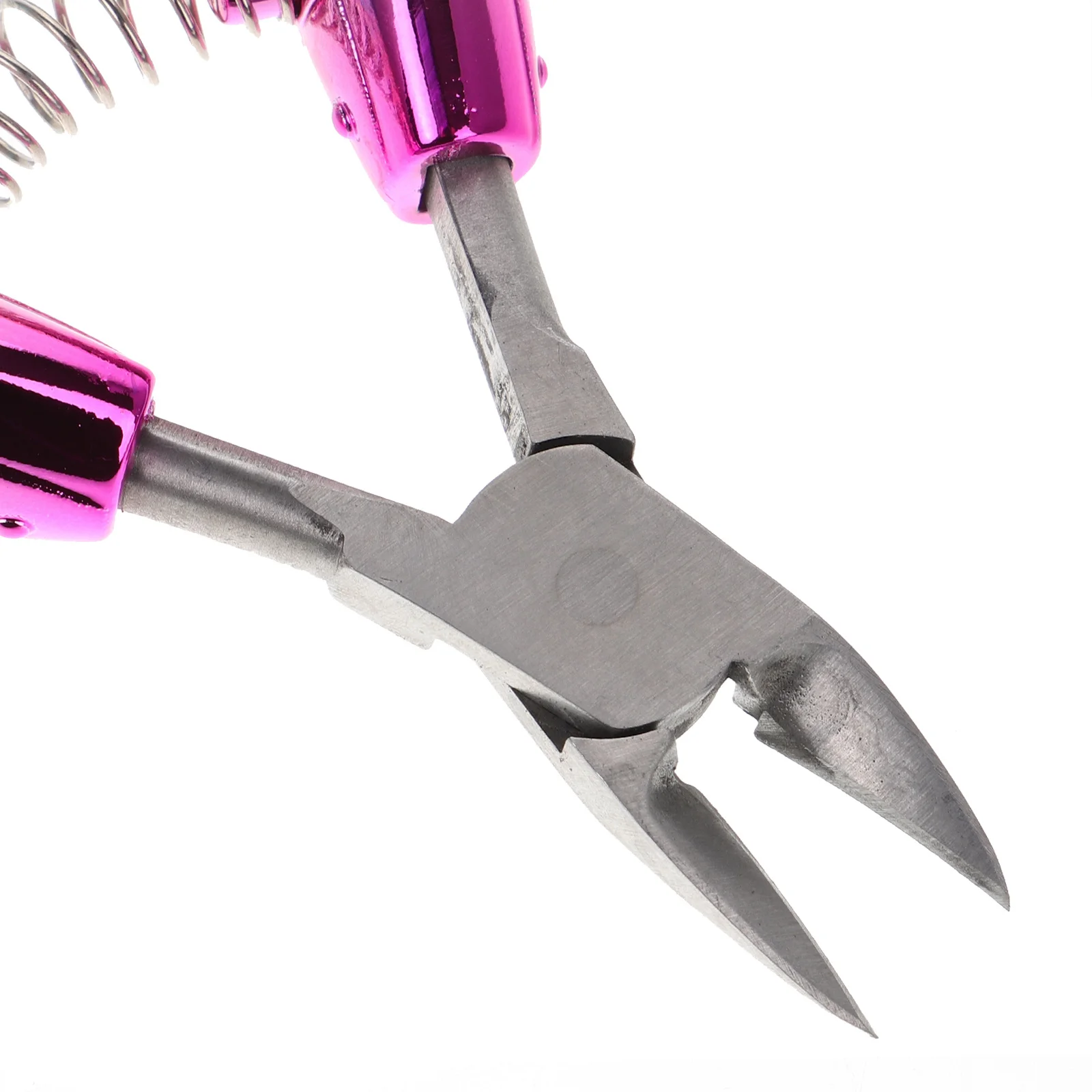 Pince à cuticules queue de poisson, coupe-ongles en acier inoxydable pour l'élimination des cuticules des ongles incarnés, conception de bec d'aigle, outils de manucure