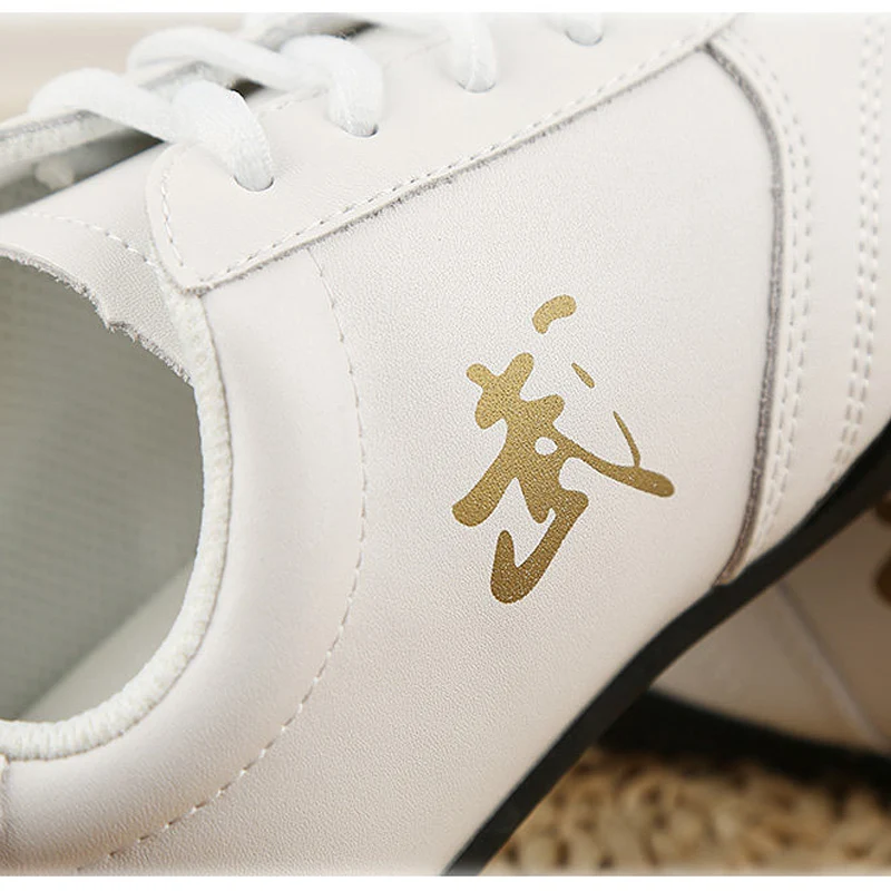 2026 New Genuine Leather Tai Chi Shoes High-End Martial Arts Morning Practice Kung Fu Stage Performance Workout Unisex Footwear