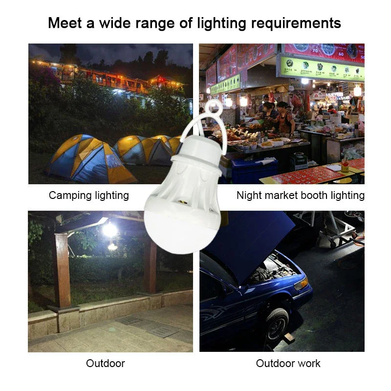 NEW LED Lantern Portable Camping Lamp Mini Bulb 3-7W LED USB Power Book Light LED Reading Student Study Table Lamp Super Birght