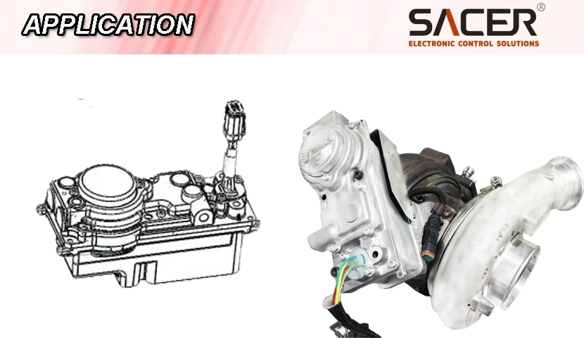 Sacer Brand New T1 Smart Electronic Turbo Actuator For Mercedes A-Class  B-class  C-class  E-class  CLA  GLA  GLK Vito