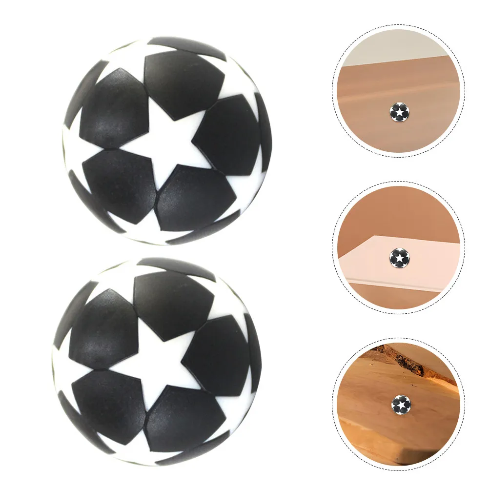 

18Pcs Table Soccer Balls Mini Foosball Replacement 32Mm Vintage Color Smooth Roll for Indoor Outdoor Family Game Room Office