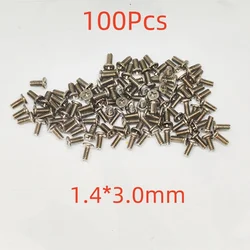 100Pcs/Lot Screws 1.4*3.0mm Inside Motherboard Frame Screw For Samsung Galaxy S3 S4 S5 S6 Edge S7 Note3 Note4 Note5