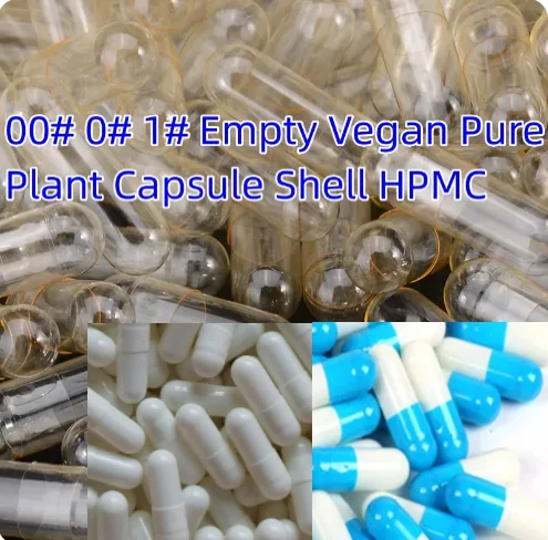 

Size 000#00# 0# 1# 10000pcs Empty Vegan Capsule Shell Pure Plant Capsule Shell HPMC Separated/Joined for Capsule Packing