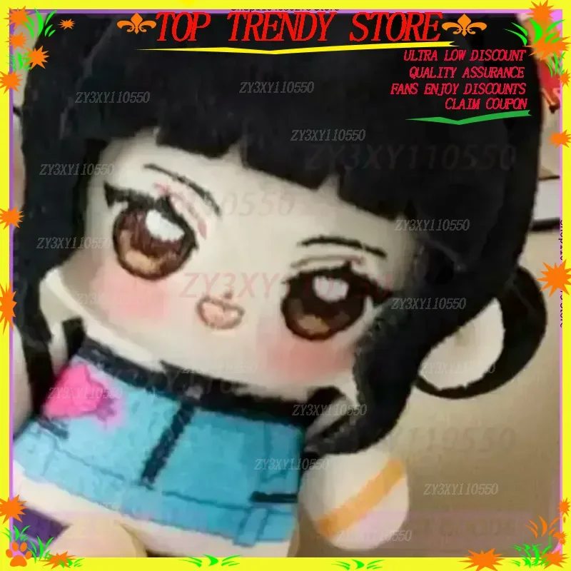 

10 см охотники на демонов Руми Мира Зои, хлопковая кукла, нарядная одежда, милая мягкая игрушка, аниме-модель, фигурки, коллекция фанатов, подарки