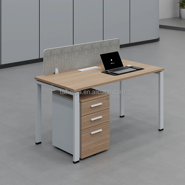 

Manufacturer Modern Office Furniture Simple Desk Wooden Staff Table