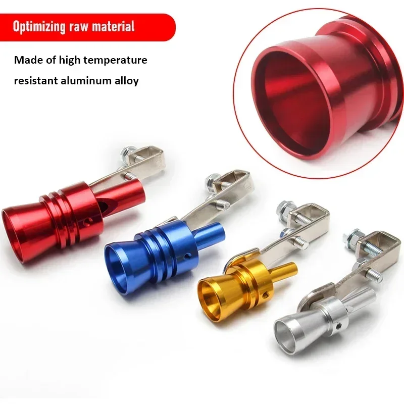 NEW Sound Simulator Universal Car Turbo Sound Whistle Vehicle Refit Device Exhaust Pipe Turbo Sound Whistle Car Turbo Muffler