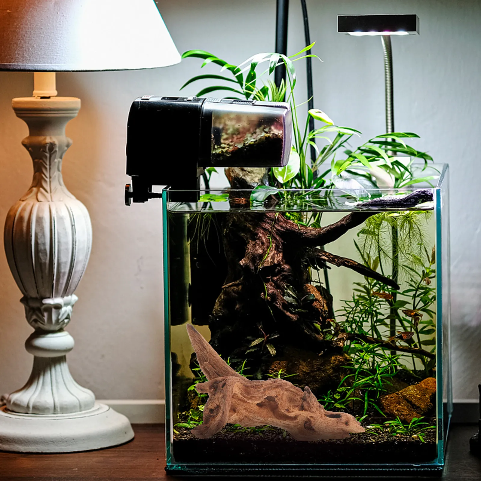 Aquarium Fish Unique - Doğal, Kurumuş Ağaç Parçalarından Yapılmış Akvaryum