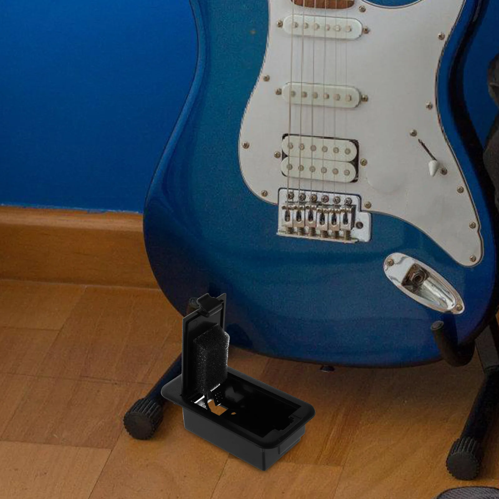 

Plastic Active Pickup Case for Electric Guitar Sponge Cushion Design Easy Replace Wide Compatibility Pickup Box