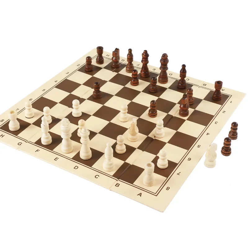 

Professional Pieces Chess Board Set Wood High Quality Children Board Games Family Chess Figures Ajedrez Tematico Table Game