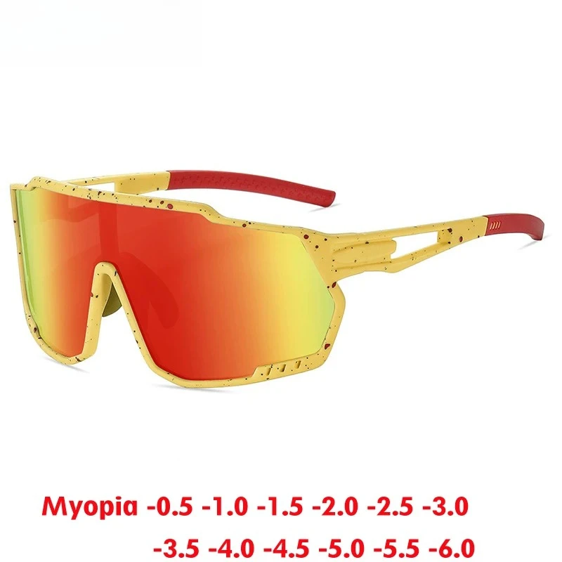 KIZN 2025 جديد الاستقطاب الرياضة قصر النظر النظارات الشمسية TR90 إطار الرجال نظارات نسائية المشي لمسافات طويلة في الهواء الطلق وصفة طبية نظارات -0.50 إلى -10