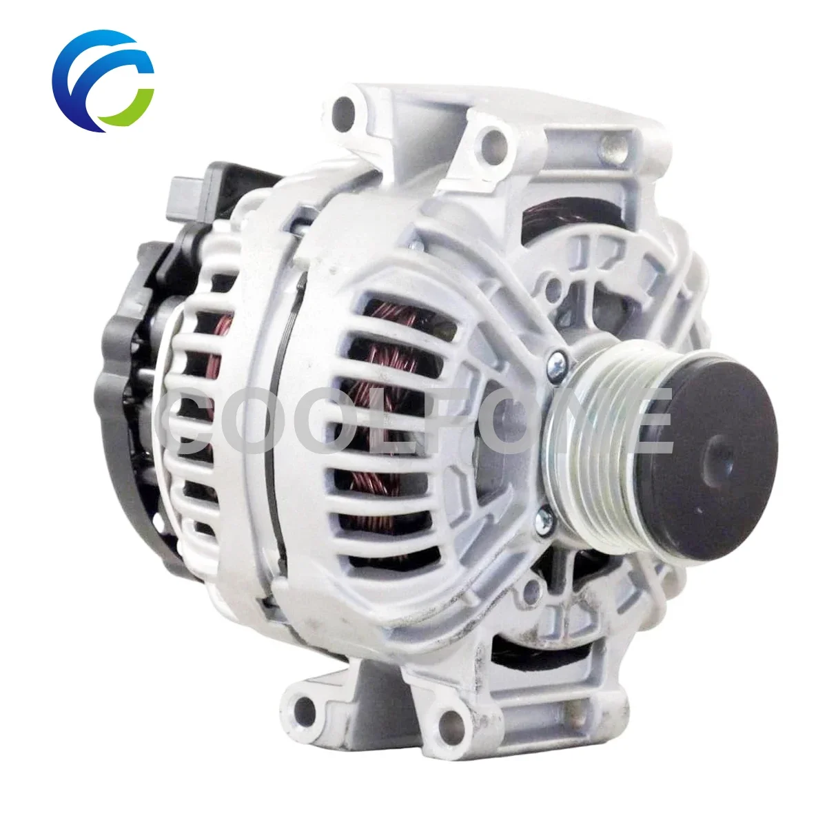 Coolfone Generator Alternator for AUDI A4 B5 B6 B7 A6 C6 1.8T 2.0 06B903016Q 06D903016 06D903016V 06D903016X 0124615009