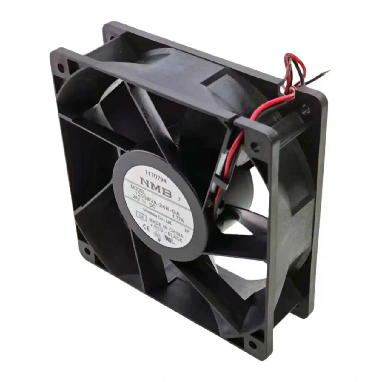 for NMB 12038VA-24R-GA 120x120x38mm DC24V Cooling Fan High Speed Powerful 244CFM Waterproof for VFD Servo Drive