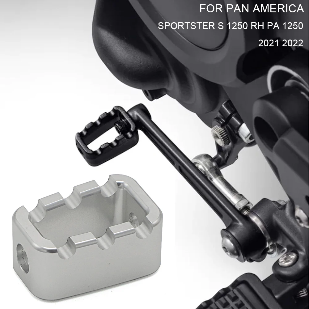 

CNC 2022 New motorcycle 80GRIT Shifter Peg Shifter Peg Kit FOR PAN AMERICA Sportster S 1250 RH PA 1250 2021 2022