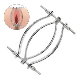 BDSM Bondage Vagina Speculum Metal Clitors Clip Adult Sex Toys For Women G Spot Stimulator  Clamp  Erotic  Shop