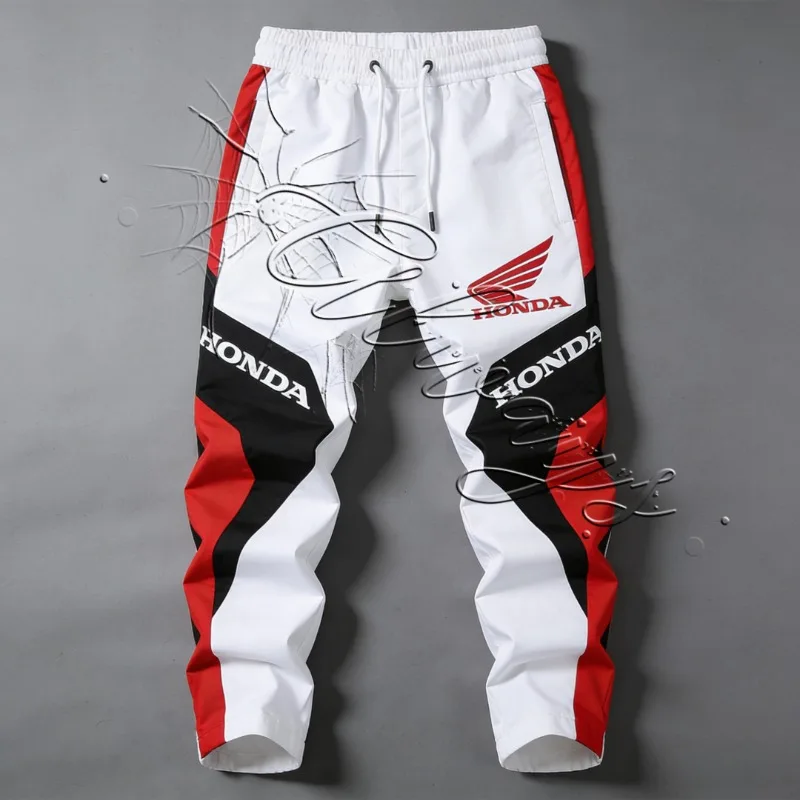 

2026NewFashion Design Motorcycle Robe for Honda Racing Enthusiasts Cycling Sports Speed Drying Pants for Men and WomenMOTO Pants