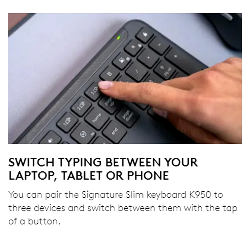 Signature Slim Combo MK950 Premium Keyboard and Mouse