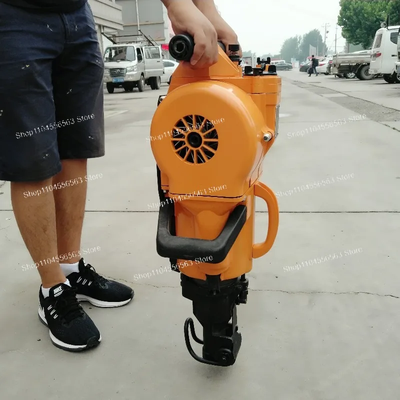 YN27C handheld internal combustion rock drilling rig, road drilling and crushing machine