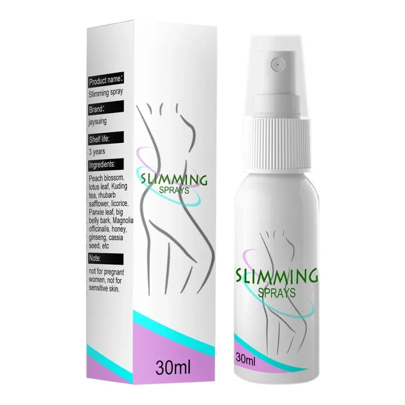 30ml Fat Burning Slimming Spray Weight Loss Essential Oil,Improve Skin Fat Massage Natural Ingredients Essence