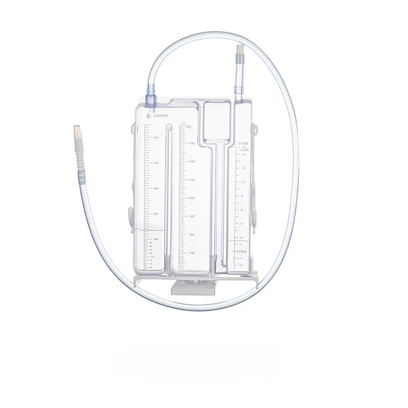 

ChiJiaoDr Medical Closed Drainage Bottle Single Cavity Double Cavity Negative Pressure Disposable Chest Drainage Device