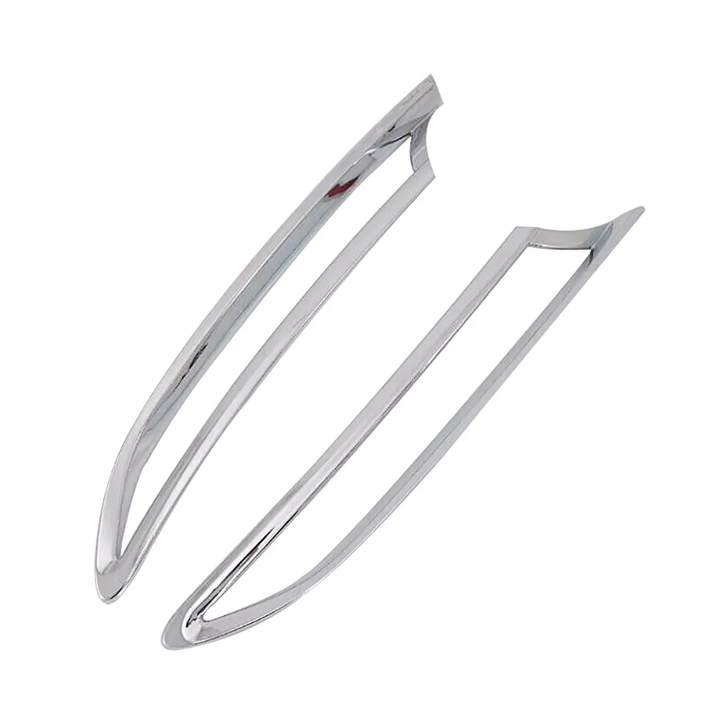 Chrome Rear Tail Fog Lights Lamps Frame Cover for BMW 3 Series G20 2019-2020