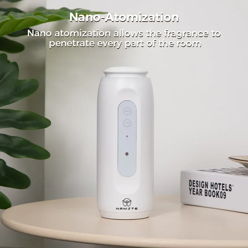 NAMASTE Draagbare Slimme Diffuser 300m3 Bluetooth Socket Stijl Auto Nachtlampje Aroma Olie Essentiële Oliën Kantoor Thuis Luchtverfrisser