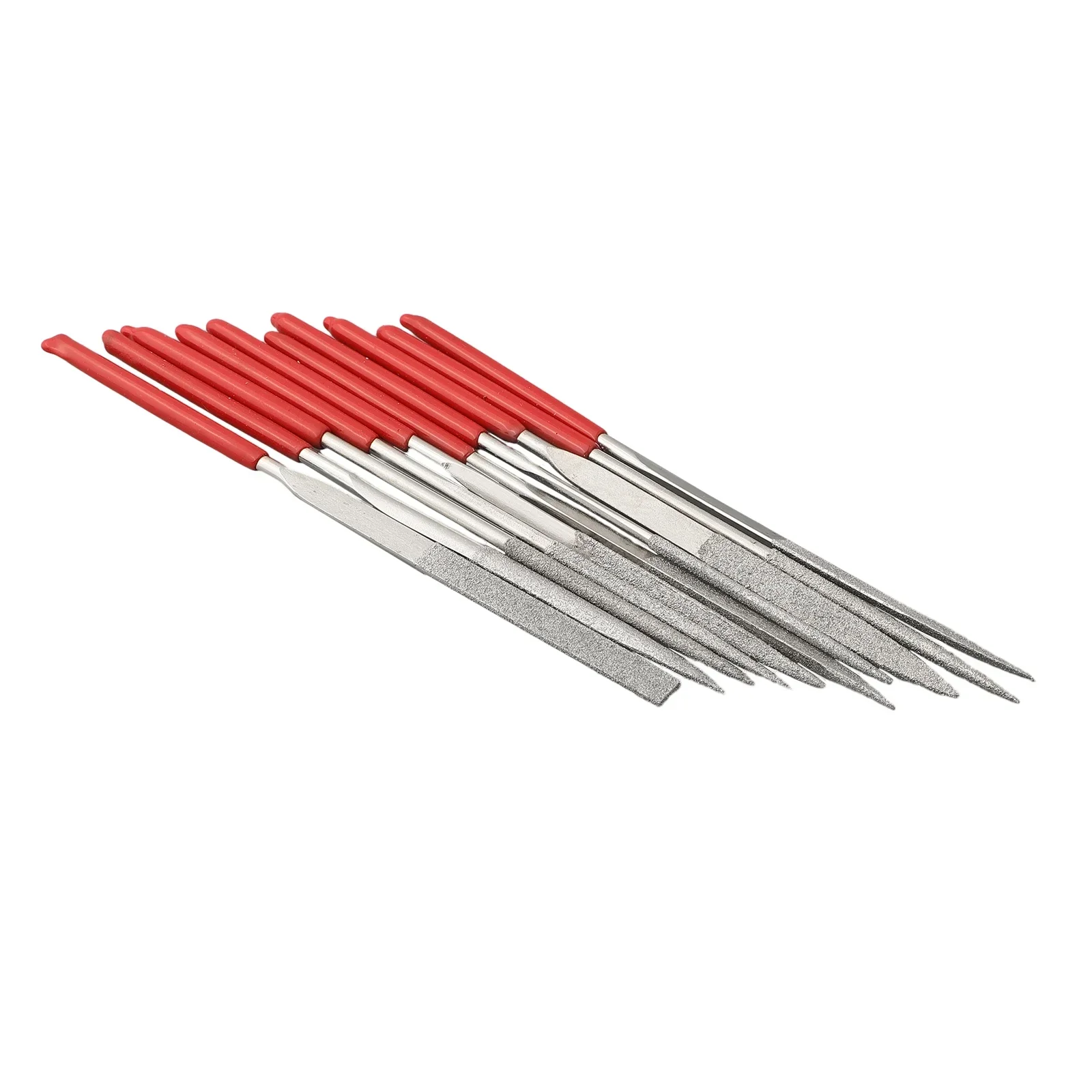 

High Quality Needle Files Needle File Set With Non-slip Grips Electroplated Diamond For Grinding For Metal/deburring