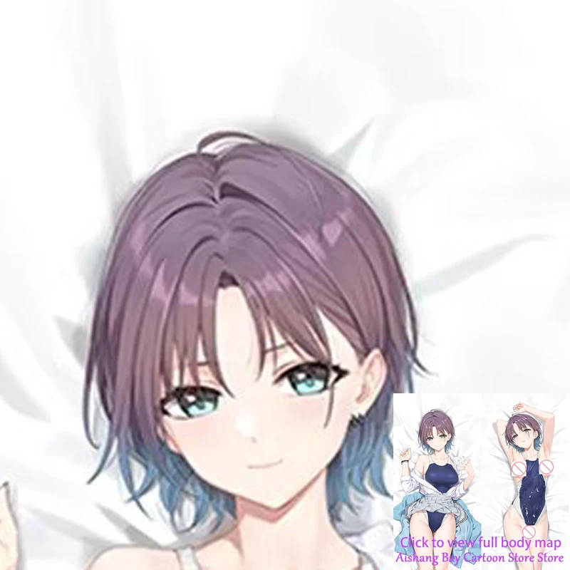 

Dakimakura Anime Pillow Cover ShinyMas Double Sided Print Life-size Body Decoration