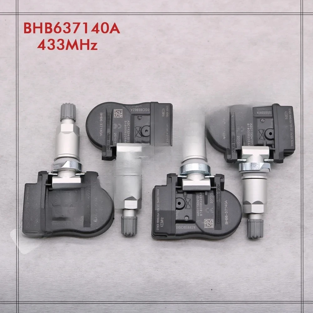 

4PCS NEW TIRE PRESSURE SENSOR FOR MAZDA 2 3 5 6 CX-3 CX-5 CX-7 CX-9 MX-5 BHB637140 BHB637140A GS1D37140 433MHz 2026