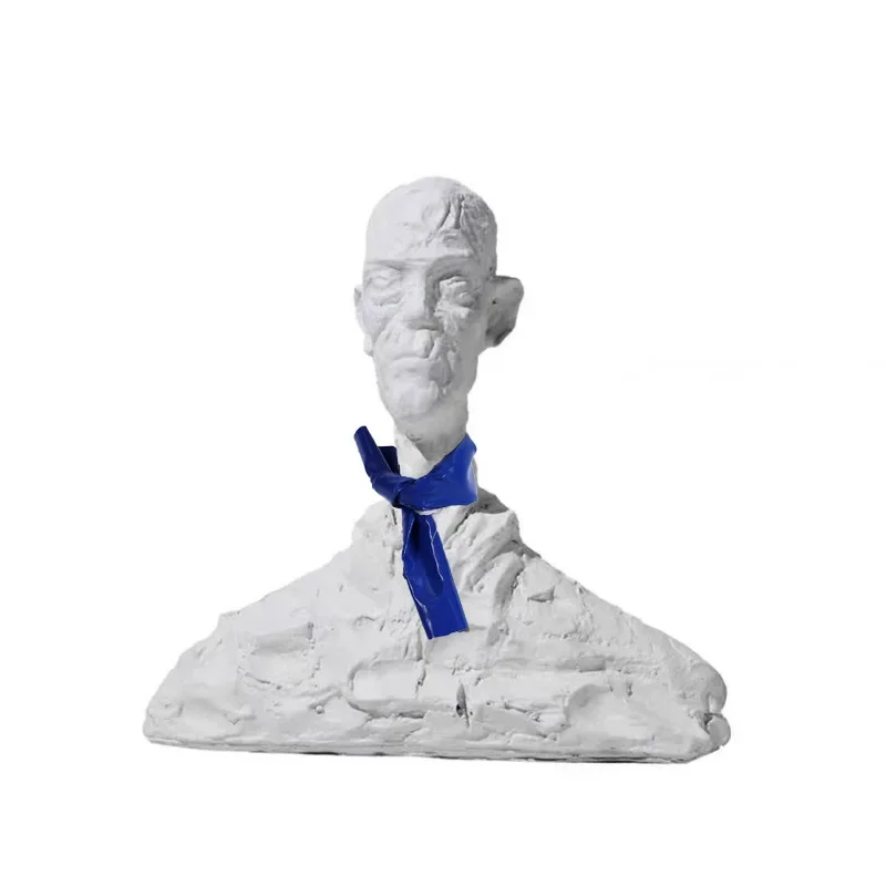 Modern Italian Model House Mr. Fashion Resin Figure Sculpture Abstract Home Decoration Display Ornament