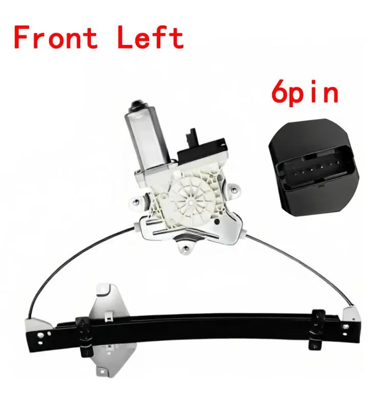 Power Window Regulator w/Motor 6‑Pin 2‑Pin For Chevrolet Epica 2007‑2019 Front L R Rear L R Brand New Replacement Part