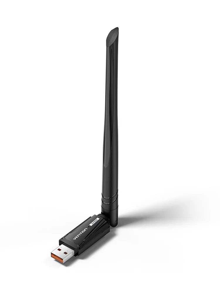 Adapter USB WiFi 6 Vention 5G/2.4G 900Mbps Bezprzewodowy Odbiornik Bluetooth WiFi Antena Karta Sieciowa Dongle do Laptopa PC Win 10/11 — zdjęcie produktu 7