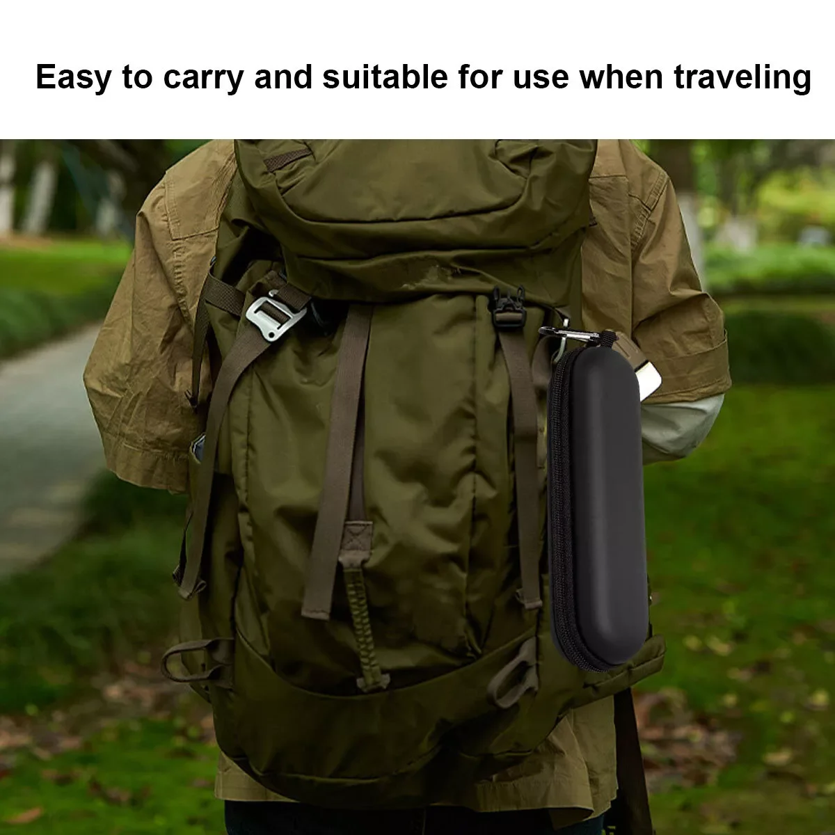 Portable Oral-B Pro Electric Toothbrush Charger Travel Case Protective Holder Box Toothbrush Storage Bag for Camping