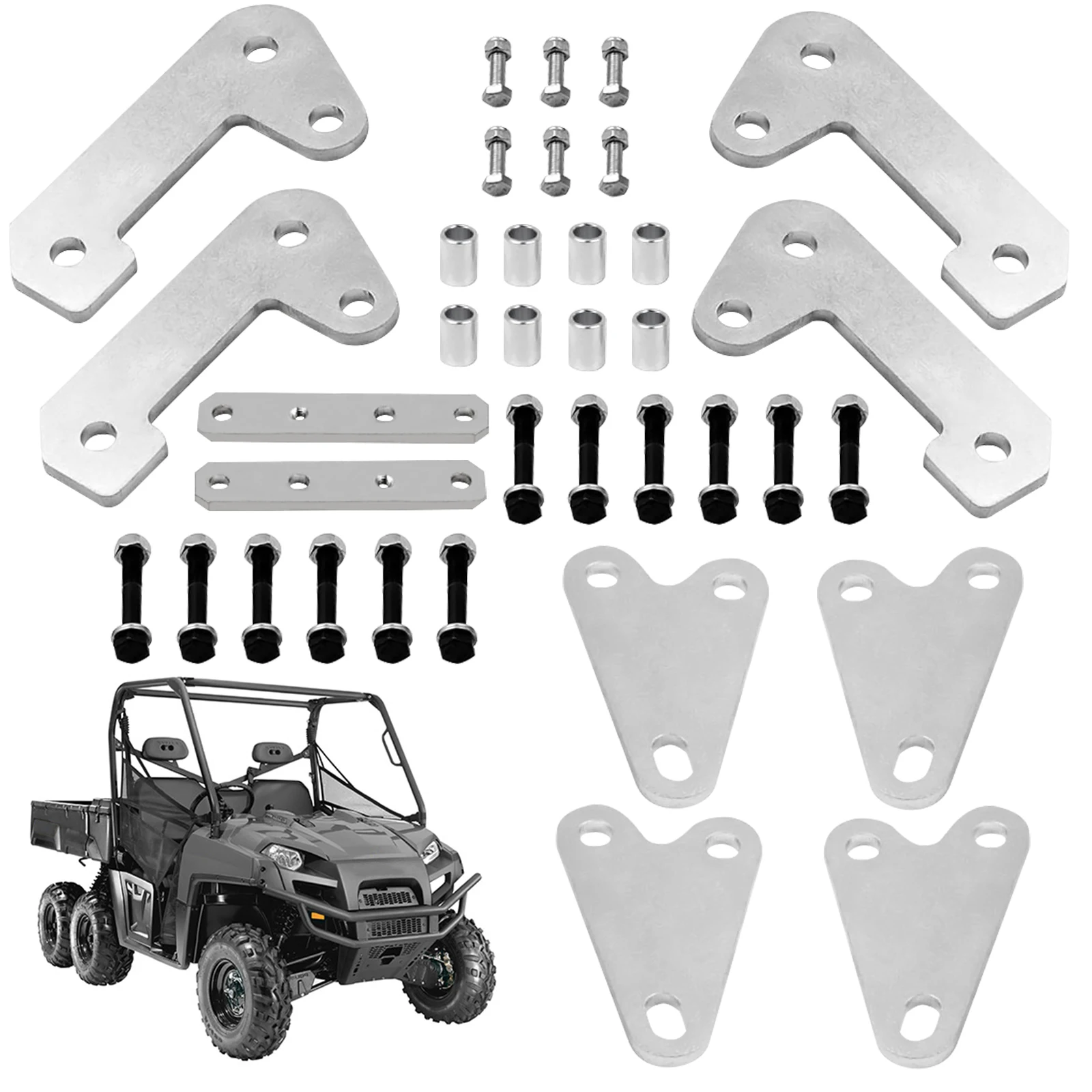 Kit Pengangkat Leveling Depan & Belakang 2 "Cocok untuk Polaris Ranger 900 XP ATV 2013-2019