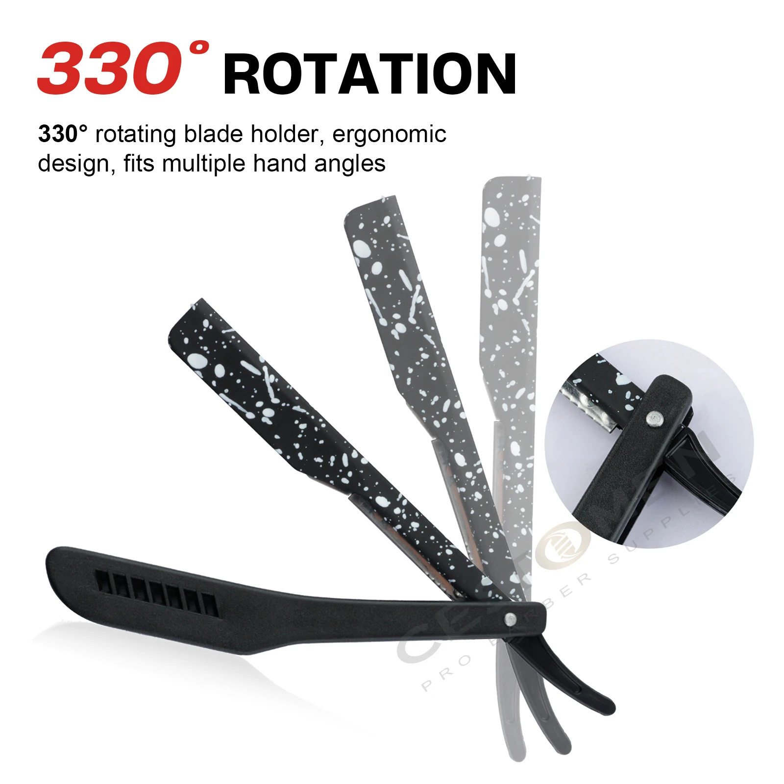 New Camouflage Professional Folding Shaving Razors For Men Beard Trimming Hair Removal Tools Barber Manual Safety Razor Holder