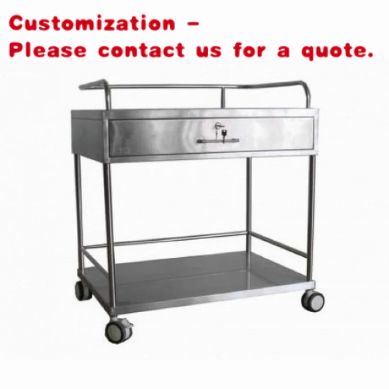 

custom.Stainless Steel Cart Metal Wheelbarrow Kitchen Cart