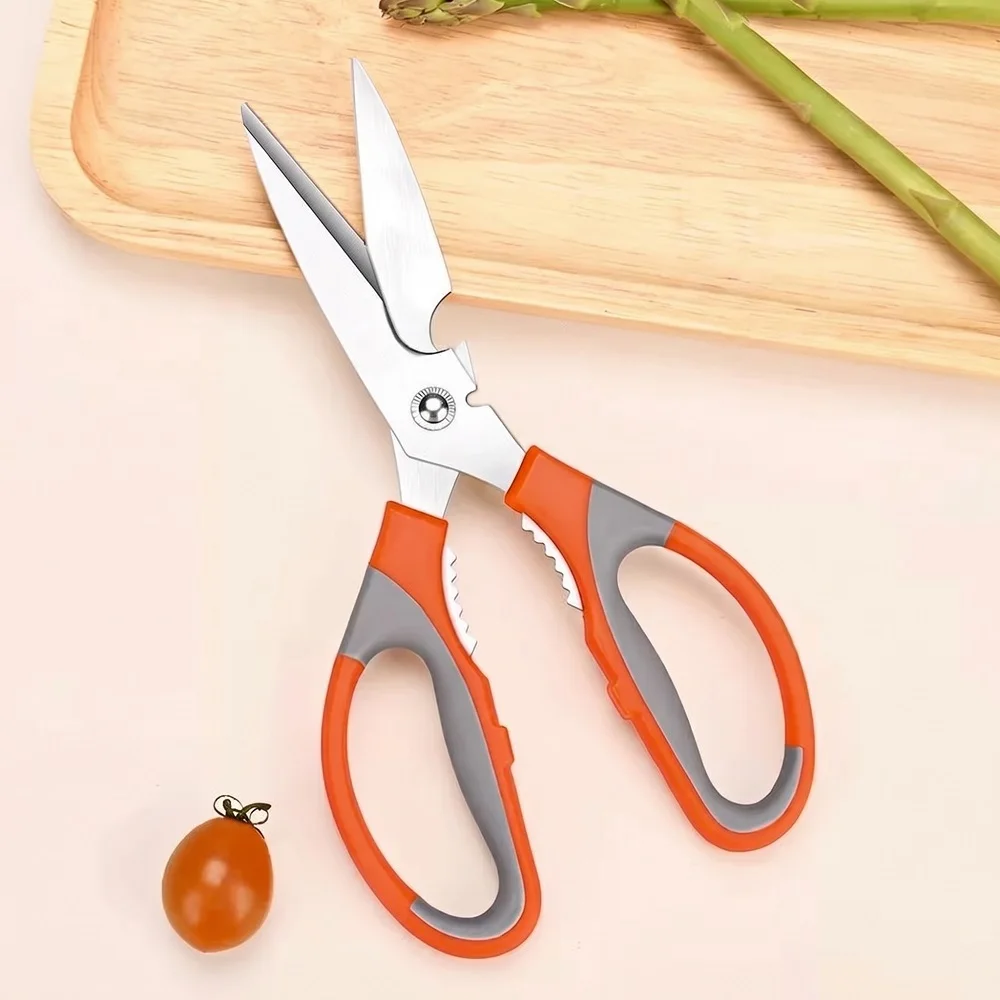 

German-style Premium Kitchen Scissors, Ultra Sharp Heavy-Duty Multipurpose Shears for Fish, Bones and Household Use C2612