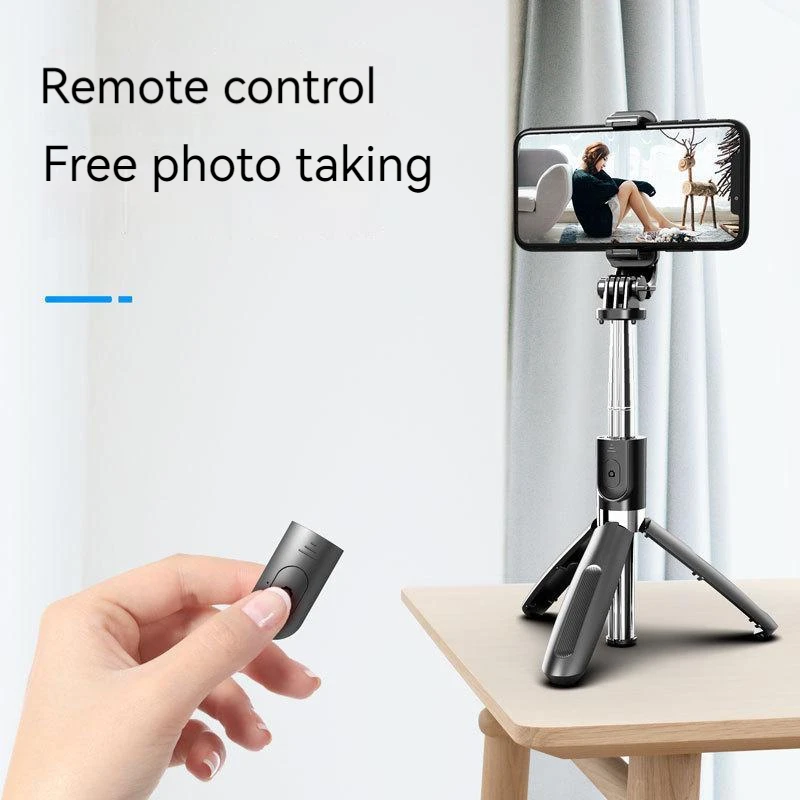 4 In1 Wireless Bluetooth Selfie Stick Tripod Phone Stand Foldable Monopods Universal for Smartphones Sports Action Cameras