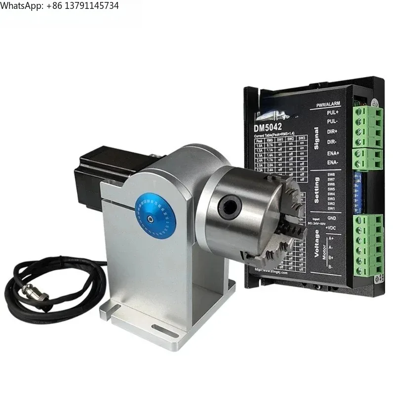 D80 Rotary Attachment for Marking Welding Machine - Precision Welding Rotary Accessory