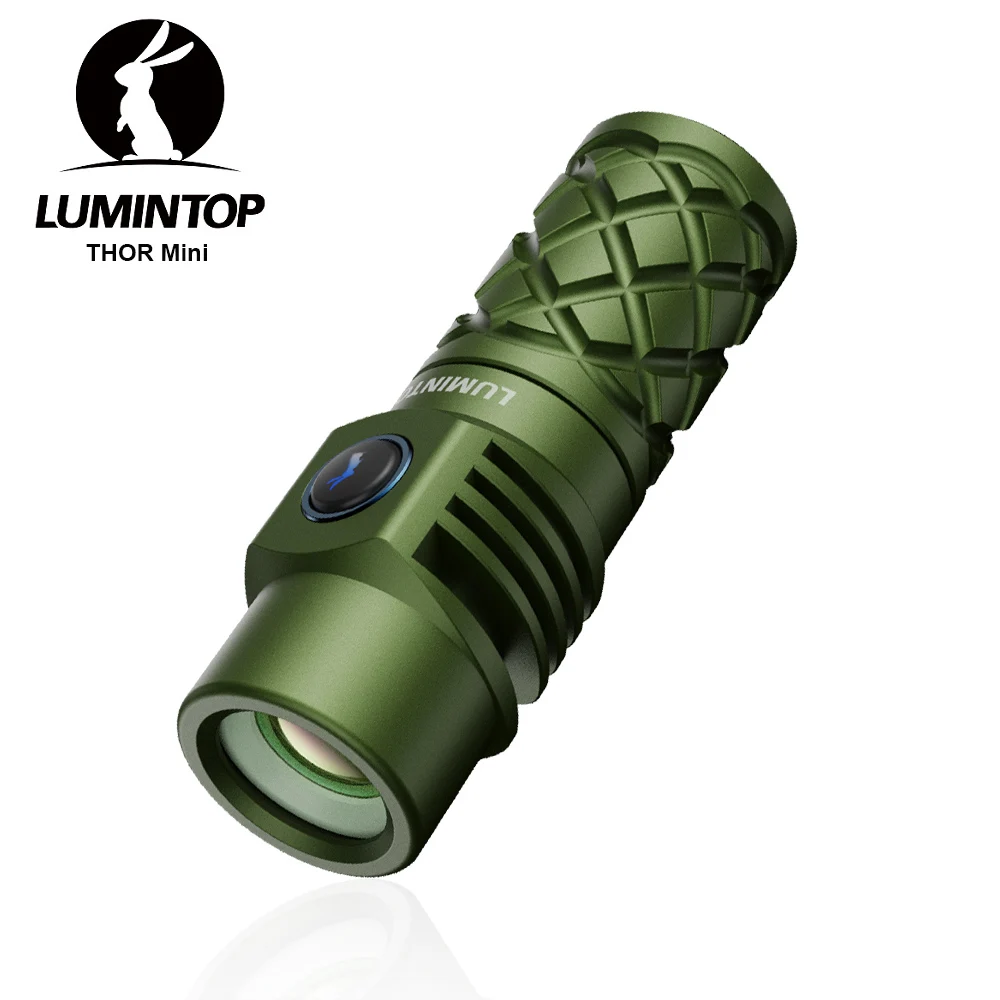 EDC LEP Flashlights High Power Lantern LED Keychain Lights 18350 Battery 700M Self Defense Outdoor Camping Torch THOR Mini