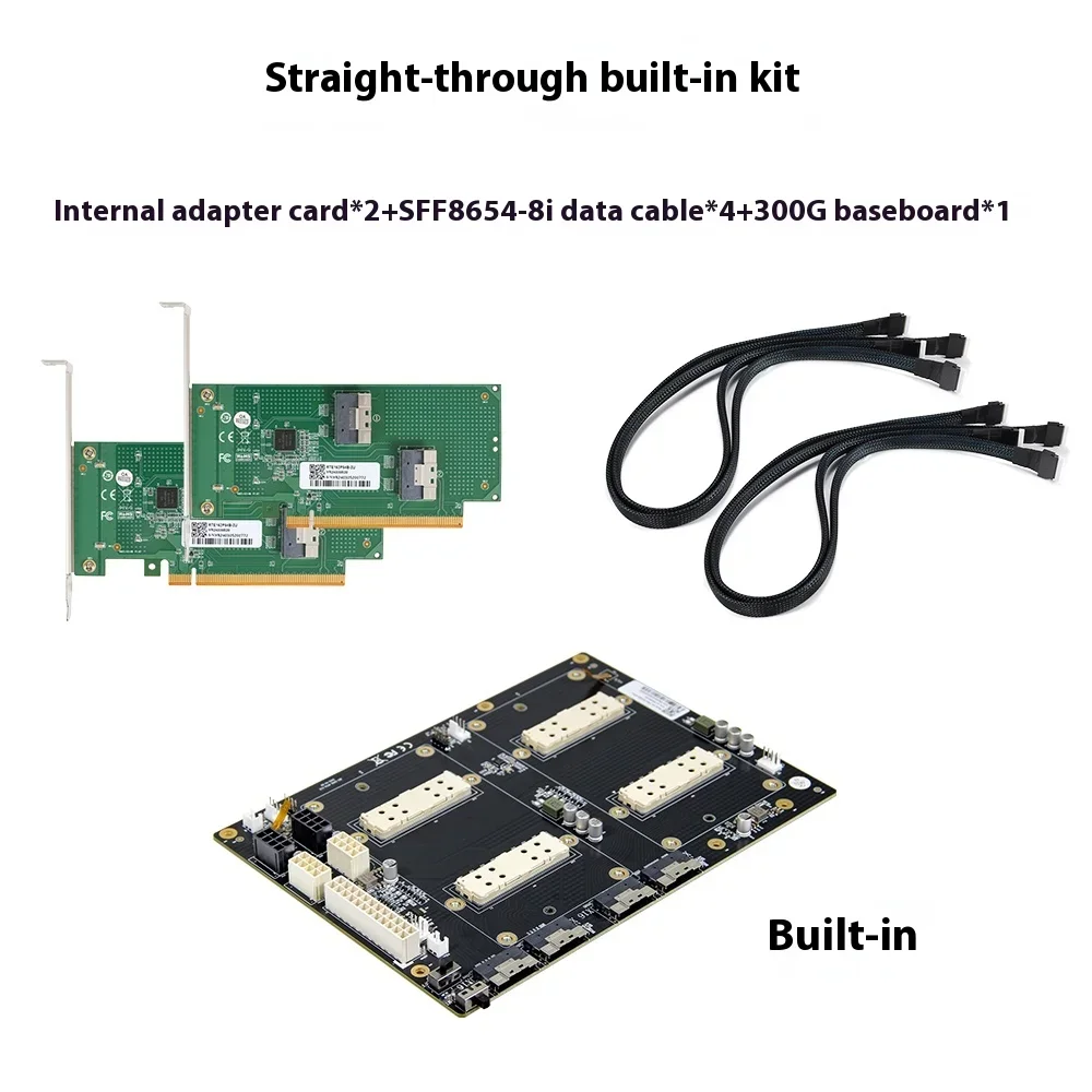 

V100 sxm2 graphics card 300G integrated nvlink lite dual card sxm2 adapter board plx8749